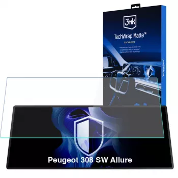 3MK PROTECTION Peugeot 308 SW Allure - 3mk TechWrap Matte Center Display Protective Film