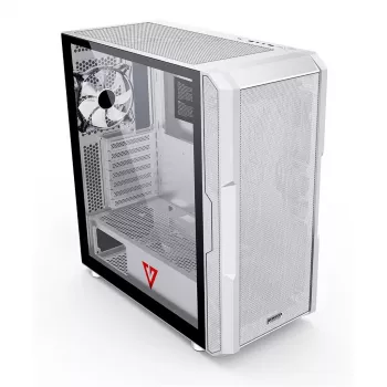 Modecom Volcano Amirani Mid-Tower Case White Tempered Glass