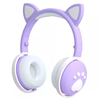 MOZOS KID DOG Bezvadu austiņas bērniem Violeta