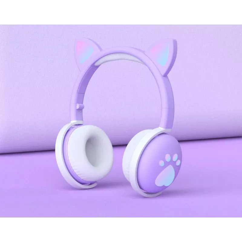 MOZOS KID DOG Bezvadu austiņas bērniem Violeta