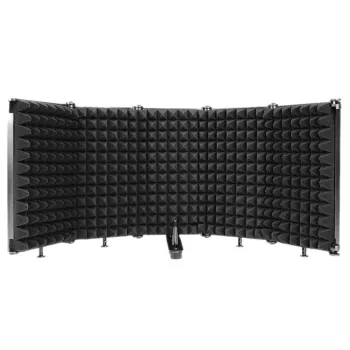 Mozos MSHIELD-CABIN-ECO Akustiskais izolācijas panelis mikrofonam, 5 paneļi, melns