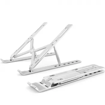 MOZOS N3 SV Ergonomic Aluminum Laptop Stand for 10-17.3 inch Laptops, Silver