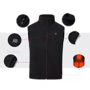 MOZOS HV3 Apsildāmā elektriskā veste Unisex L