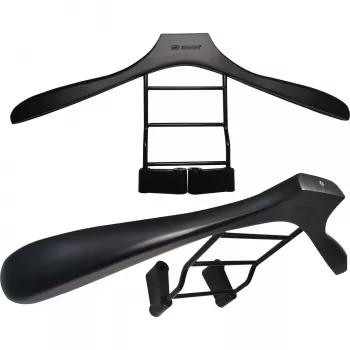 MOZOS WS-BK Auto Apģērbu Pakaramais Galvas Balstam, Melns/Sudrabs, Nerūsējošais Tērauds & ABS, 20 kg Ietilpība
