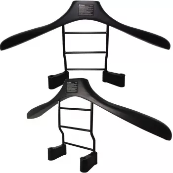 MOZOS WS-BK Auto Apģērbu Pakaramais Galvas Balstam, Melns/Sudrabs, Nerūsējošais Tērauds & ABS, 20 kg Ietilpība