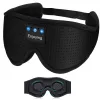 MOZOS LC001-V2 Bluetooth Sleep Eye Mask with Stereo Speakers, Black
