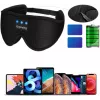 MOZOS LC001-V2 Bluetooth Sleep Eye Mask with Stereo Speakers, Black