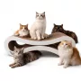 MOZOS KITTY-SPIKE Kaķa skrāpēklis un gulēšanas vieta, kartons, liela, 86 cm XXL