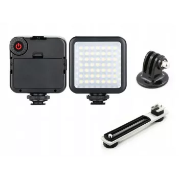 ULANZI SB5033 LED Video Light 49 Beads ar Cold Shoe Slīdni