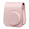 LOVEINSTANT 2-in-1 Set: Protective Case and Photo Album for Fuji Instax Mini 11 - Pink
