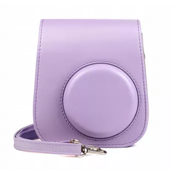 LOVEINSTANT 2-in-1 Case Set for Fuji Instax Mini 11 + Album Purple