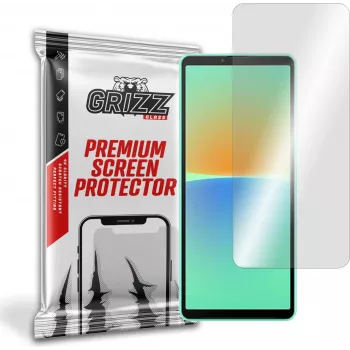 GrizzGlass Hybrid Glass Screen Protector for Sony Xperia 10 IV - Transparent