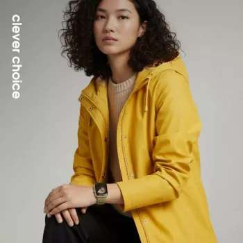 Crong Melange Magnetic Strap for Apple Watch 38/40/41/42 mm (Yellow Melange)