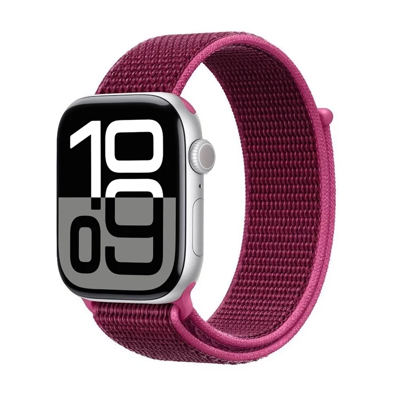 Crong Nylon Sport Band Apple Watch 38/40/41/42 mm (Magenta Fusion)