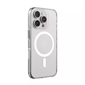 Crong Clear MAG Pro Case for iPhone 16 Pro Max ar MagSafe (Caurspīdīgs)