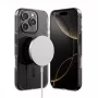Crong Clear MAG Pro Case for iPhone 16 Pro Max, MagSafe, Black Frame
