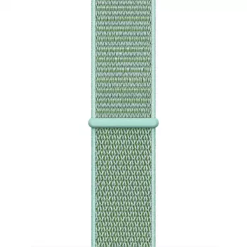 Crong Nylon Sport Loop Apple Watch 38/40/41/42 mm Zaļš