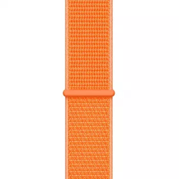 Crong Nylon Sport Loop Apple Watch 38/40/41/42 mm Oranžs