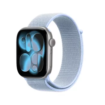 Crong Nylon Siksniņa Apple Watch 38/40/41/42 mm Zilā krāsā