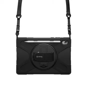 Crong Defender Plus Maciņš Samsung Galaxy Tab S11 11 inch - Melns