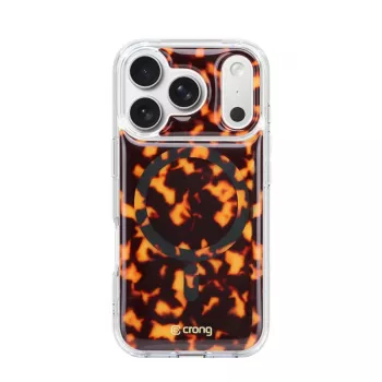 Crong Deluxe MAG Cover - Vāciņš iPhone 17 Pro MagSafe (Tortoise)