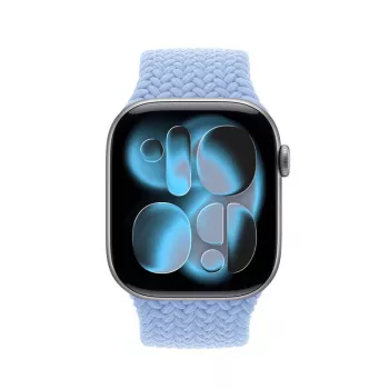 Crong Wave Band Braided Nylon Solo Loop Apple Watch 38/40/41/42 mm Zils