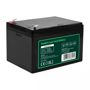 Greencell AGM VRLA 12V 12Ah akumulators kases aparātiem, rotaļlietām, kamerām (151x98.5x95mm)