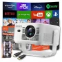 Zenwire PrimeView IMC460 Pro Mini Projektors Portatīvais Android 14 WiFi