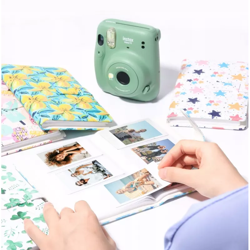 LOVEINSTANT Fotoalbums Fujifilm Instax Mini 96 fotogrāfijām Clover Green