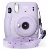 LoveInstant Universāla kakla siksna Fujifilm Instax Mini 11 8 9 70 90 Panda kamerai