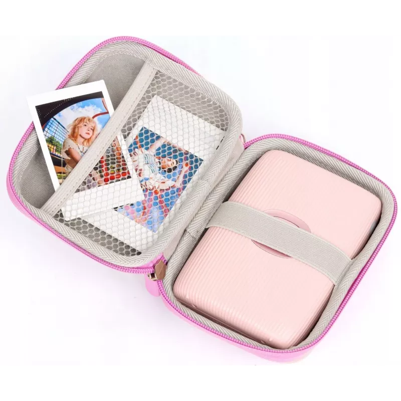 LOVEINSTANT Etui Maciņš Instax Mini Evo / Mini LiPlay / Mini Link - Sparkle Pink