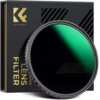 KF X Fader Mainīgā blīvuma ND filtrs 82mm ND8-ND128 Pelēks