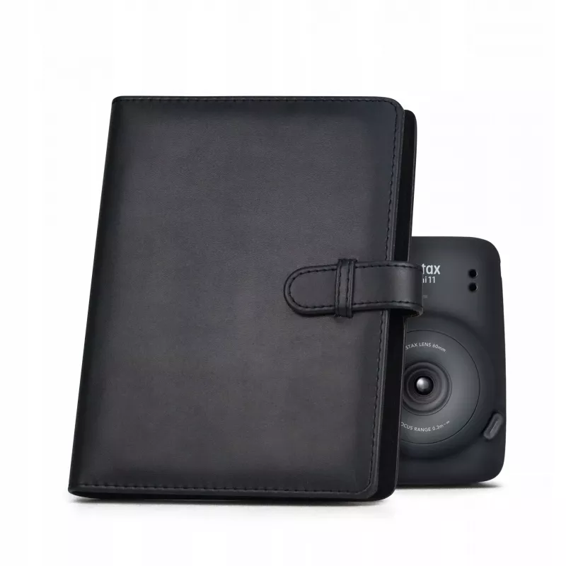 LOVEINSTANT Photo Album 128 Photos for Fujifilm Instax Mini 40 12 11 9 8 7 Evo Liplay Link / Black