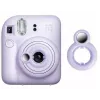 LoveInstant Spoguļa Piestiprinājums Fuji Fujifilm Instax Mini 12 Violetā Krāsā