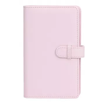 LOVEINSTANT Fotoalbums 108 fotogrāfijām Fujifilm Instax Mini 12, 11, 40, 9, 8, 7, Evo, Liplay, Link - Rozā