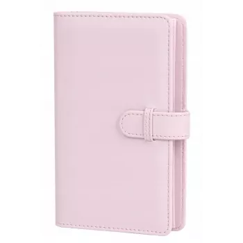 LOVEINSTANT Fotoalbums 108 fotogrāfijām Fujifilm Instax Mini 12, 11, 40, 9, 8, 7, Evo, Liplay, Link - Rozā