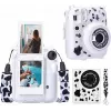 LOVEINSTANT Maciņš Fujifilm Instax Mini 12 ar Uzlīmēm – Govs Raksts