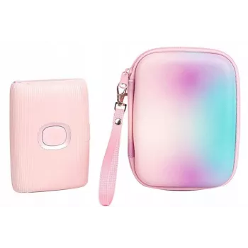 LOVEINSTANT Aizsargmaciņš Fujifilm Instax Mini Evo / Liplay / Square SQ Link / Link 2 SE, Multicolor Ombre