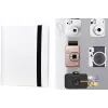 LOVEINSTANT Fotoalbums 360 fotogrāfijām, saderīgs ar Fujifilm Instax Mini / Xiaomi / Polaroid / Canon / HP / Kodak, Balts