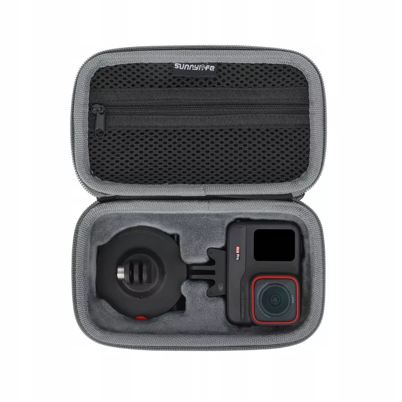 SUNNYLIFE Cietais maciņš Insta360 Ace / Ace Pro - Melns