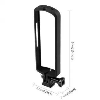PULUZ Rāmja aizsargstiprinājums Ricoh Theta SC2 - Melns