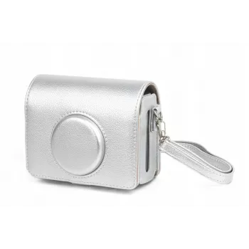 LOVEINSTANT Case Cover Pouch Bag for Fujifilm Instax Mini Evo / Silver