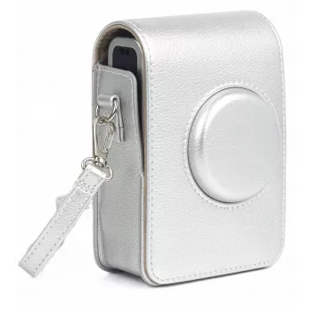LOVEINSTANT Maciņš Fujifilm Instax Mini Evo - Sudraba