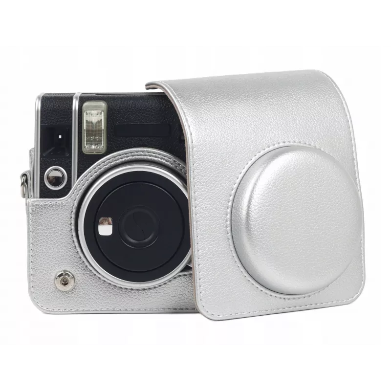 LOVEINSTANT Case Cover for Fujifilm Instax Mini 40 - Silver
