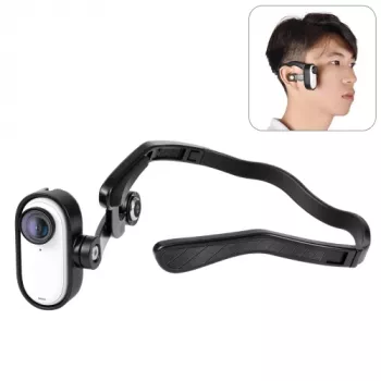 PULUZ Magnētiskā galvas siksnas stiprinājums Insta360 GO 3 / GO 3S - Melns PU974B