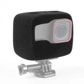 PULUZ Vēja necaurlaidīgs putu pārvalks Insta360 Ace Pro / Insta360 Ace (Melns)