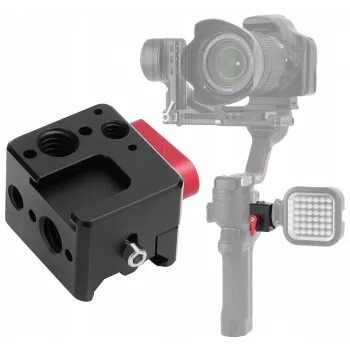 SUNNYLIVE Mount Adapter 1/4 inch 3/8 inch ISO for DJI Ronin RS3 / RS3 Pro / RS2 / RSC2