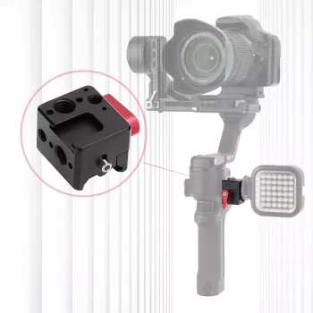 SUNNYLIVE Mount Adapter 1/4 inch 3/8 inch ISO for DJI Ronin RS3 / RS3 Pro / RS2 / RSC2