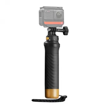 PULUZ Peldošais roktura buvostas kociņš GoPro SJCAM Xiaomi DJI Insta360 darbības kamerām PU1053B