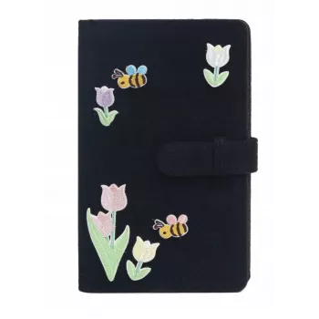 LOVEINSTANT Fotoalbums 96 fotogrāfijām, saderīgs ar Fujifilm Instax Mini 99, 12, 40, 11, 9, Evo, LiPlay, Link – Tulpju dizains